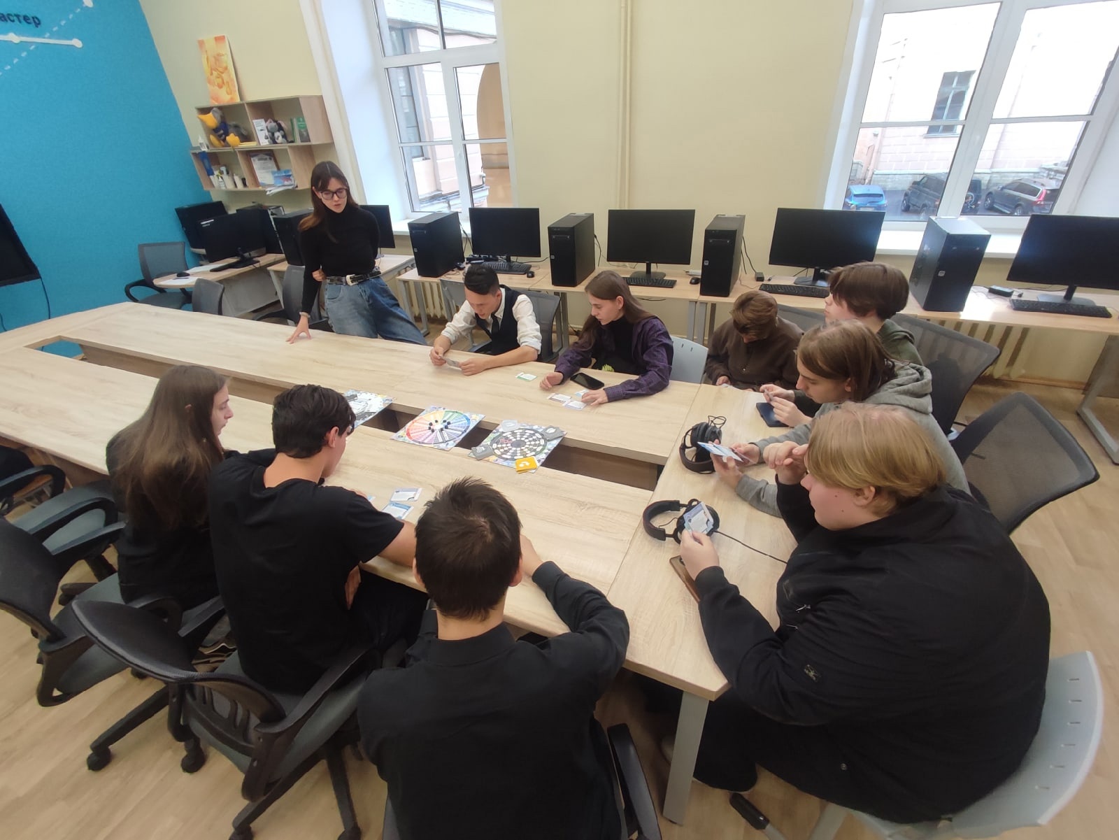 Абитуриенты и студенты Санкт-Петербургского Радиотехнического колледжа посетили Фаблаб технопарка РГПУ им.А.И.Герцена