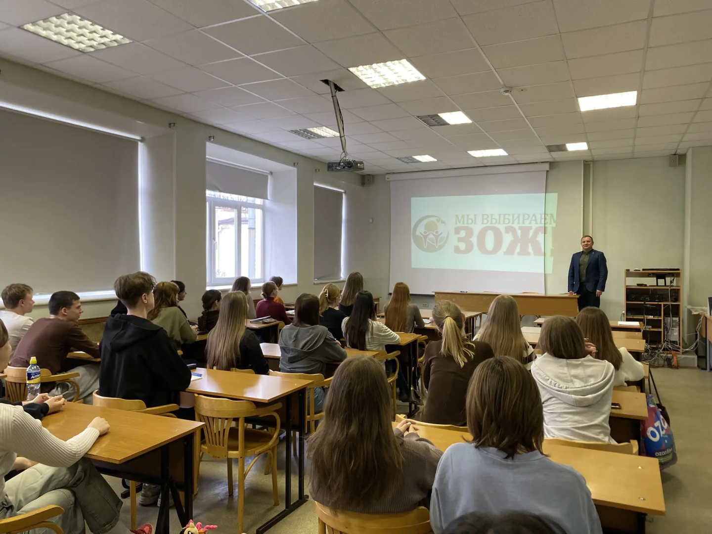 Забота о будущем: на факультете прошла акция «Пропаганда здорового образа жизни» в рамках Весенней недели добра