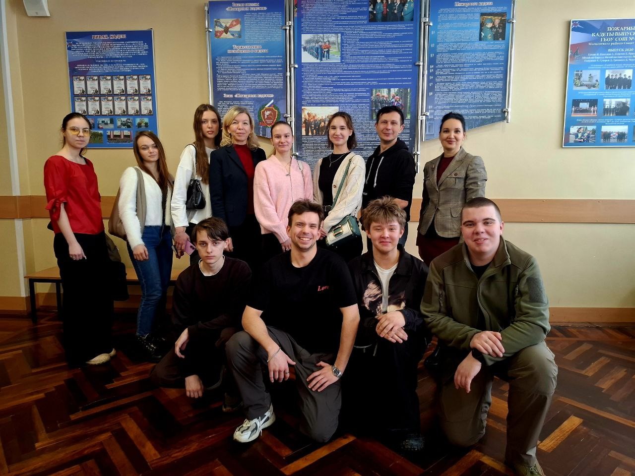 Первокурсники факультета комплексной безопасности познакомились с работой школы №484 в рамках ознакомительной практики