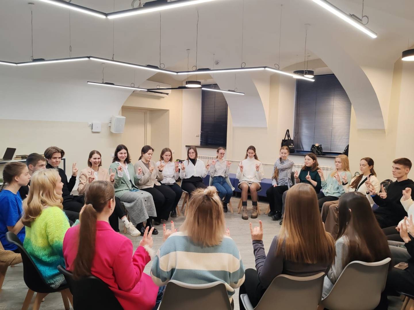 Поздравляем с первым местом в квизе «Доброволец как призвание» нашу команду волонтеров: Смирнову Анастасию, Печерскую Еву, Семикину Александру, Черкасову Алину.