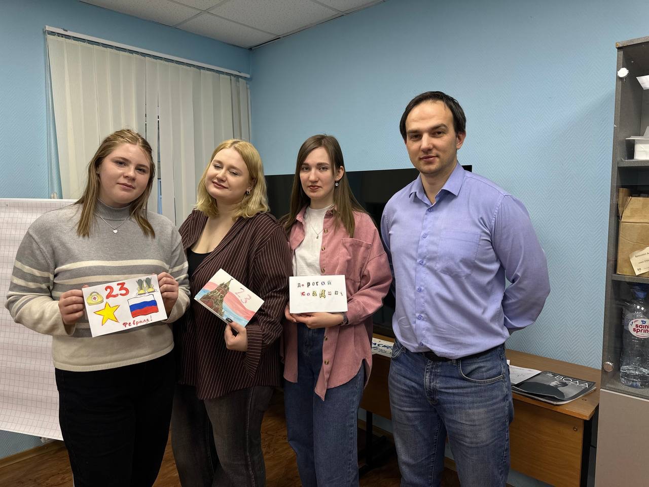 Разговоры о важном. Всероссийская акция «Мы рядом: искренние слова поддержки для наших героев»