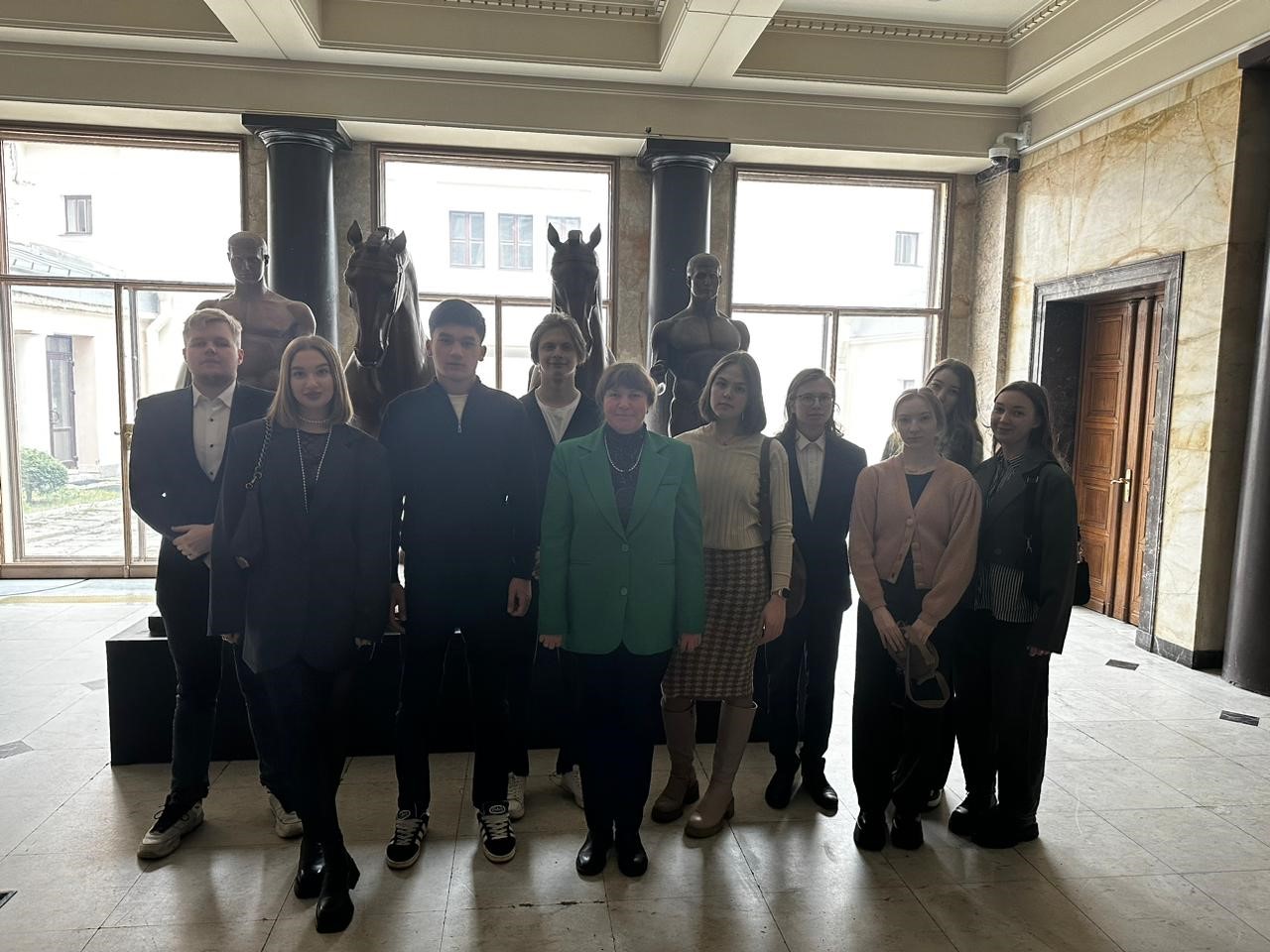 Делегация юридического факультета приняла участие в Дне открытых дверей ГУ Минюста России по Санкт-Петербургу и Ленинградской области