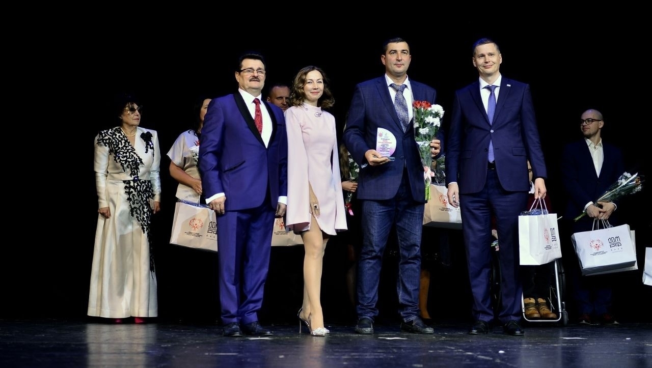 Доцент кафедры сурдопедагогики А.М. Волков награждён за успехи в развитии адаптивного спорта