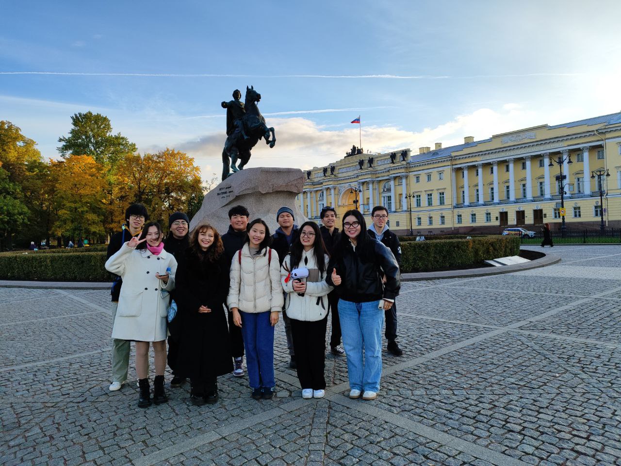 Экскурсия по осеннему Петербургу