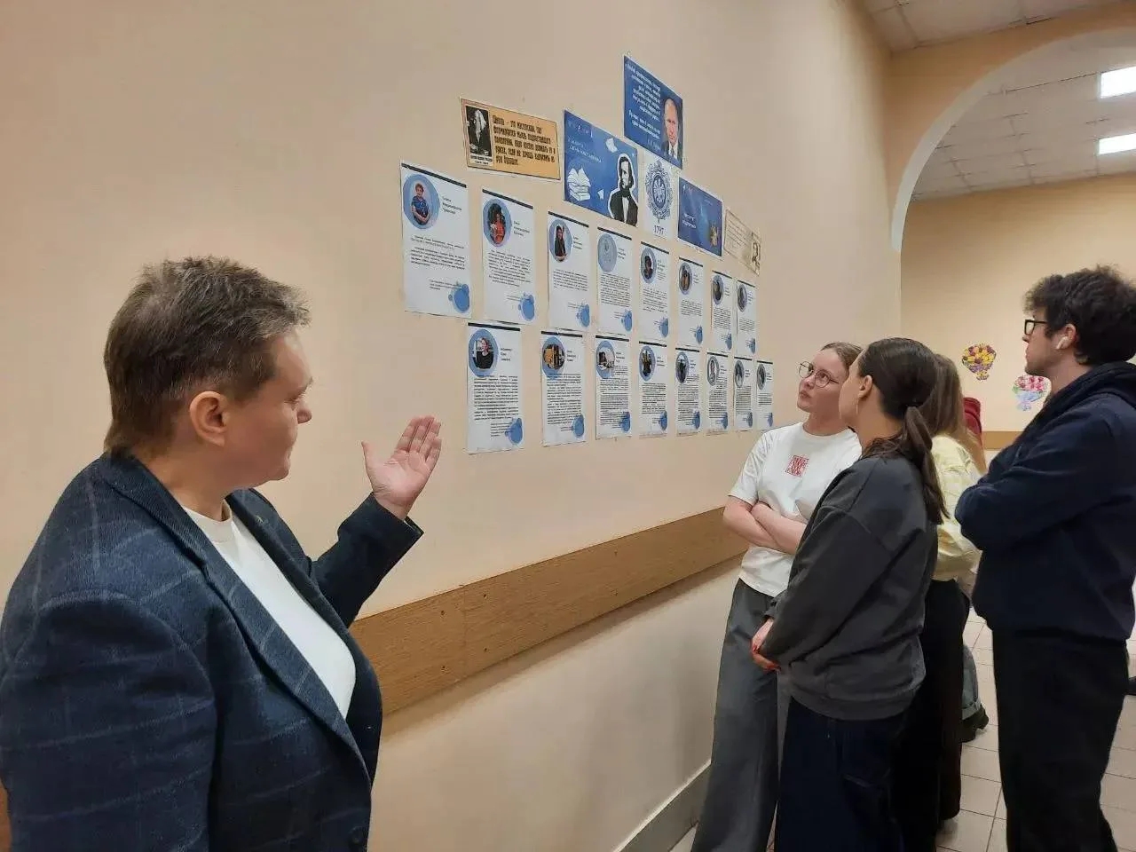 В Герценовском университете стартовала акция «Стена наставников»