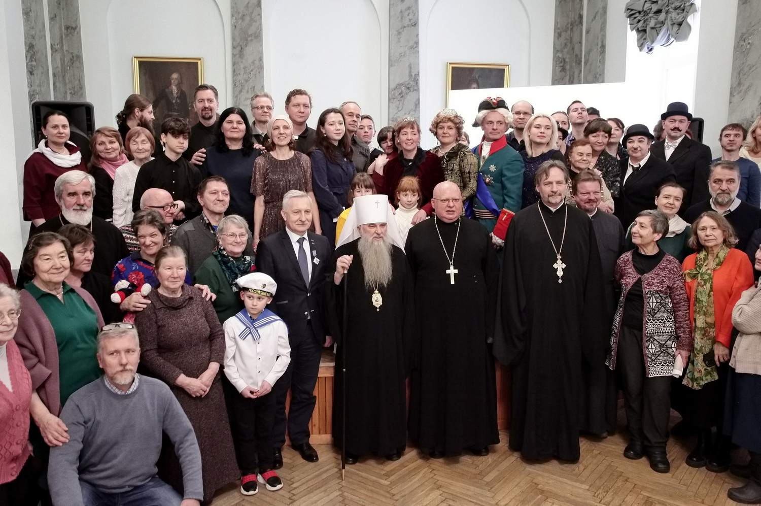 Владыка Варсонофий поздравил с юбилеем общину глухих и слабослышащих храма в Герценовском университете