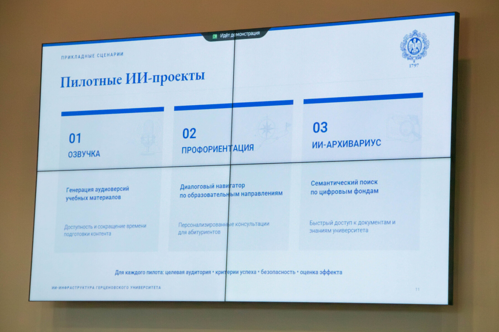 ИИ-проекты РГПУ