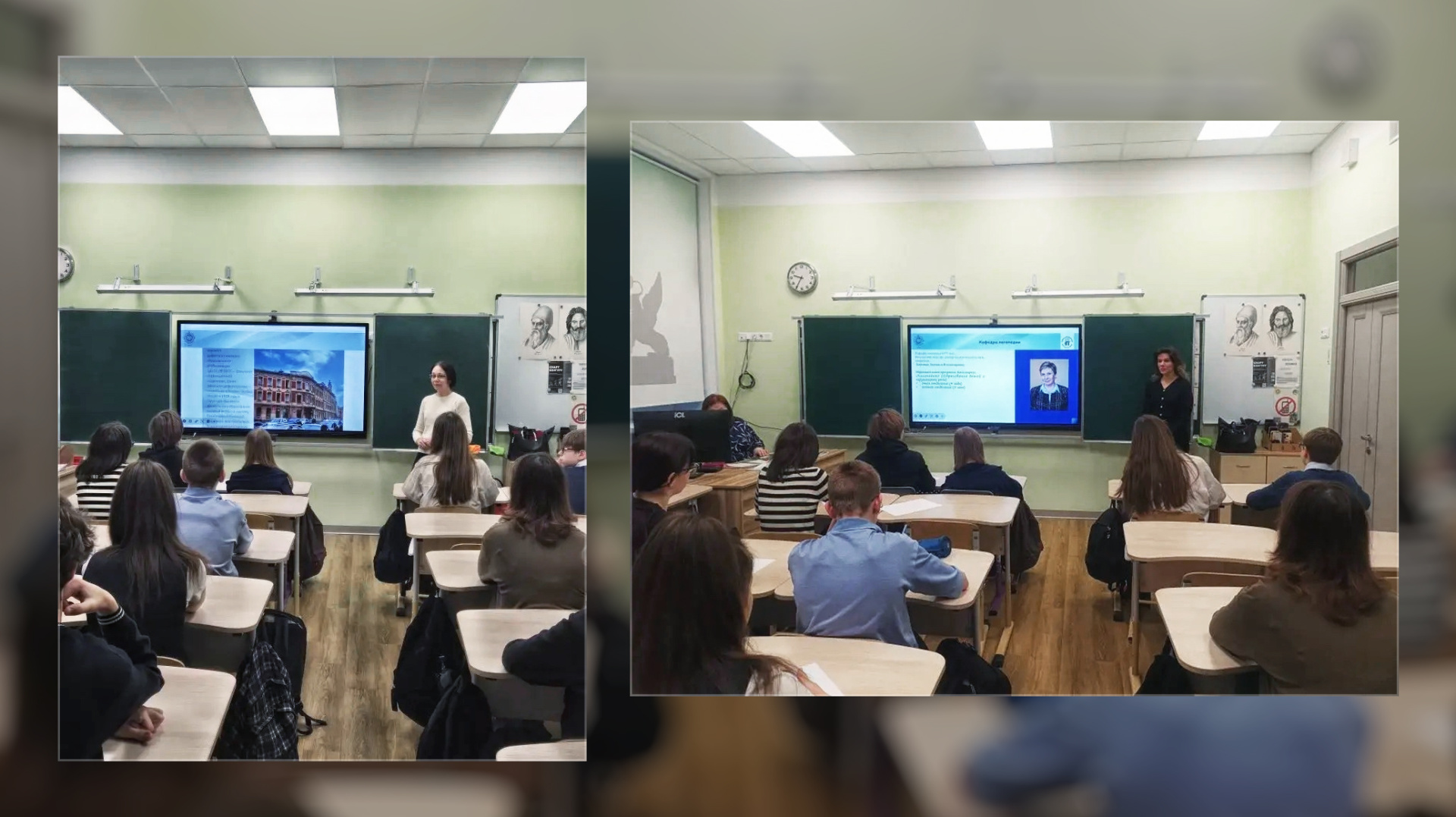 Продолжается активная профориентационная деятельность сотрудников и студентов института