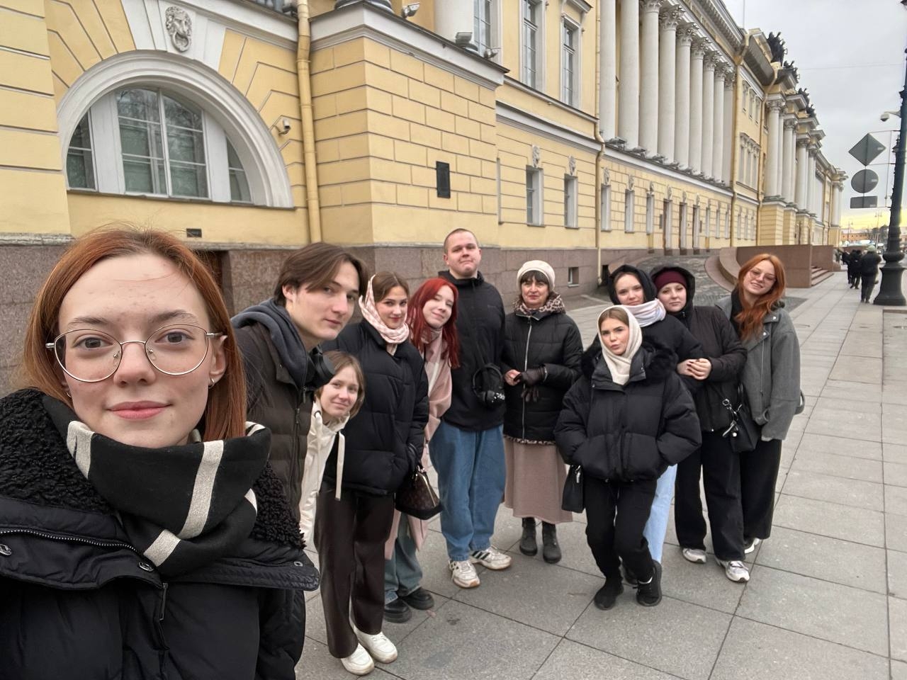 Студенты 1 курса направления "Конфликтология" побывали на экскурсии в историко-политическом центре Санкт-Петербурга