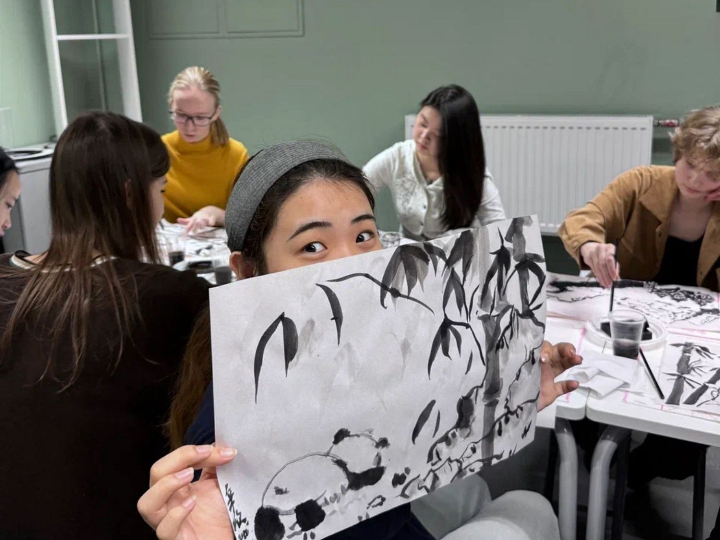 В Открытом кампусе прошли мастер-класс и лекция «Различия и симбиоз китайских и западных эстетических восприятий»