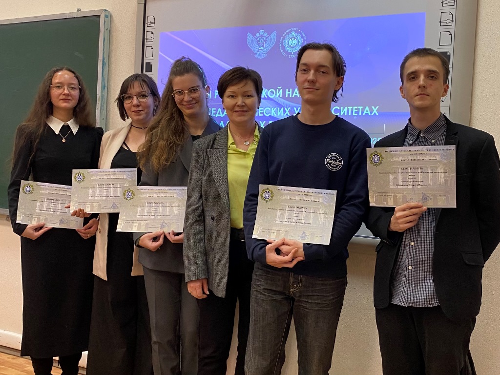 Состоялось заседание Студенческого научного общества 