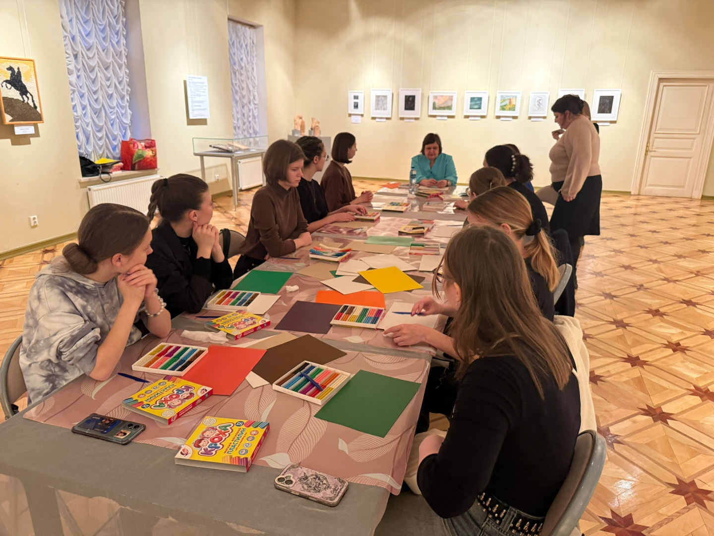 Кураторский час для студентов 1-го курса, обучающихся по профилю "Тифлопедагогика", прошёл в форме познавательной экскурсии