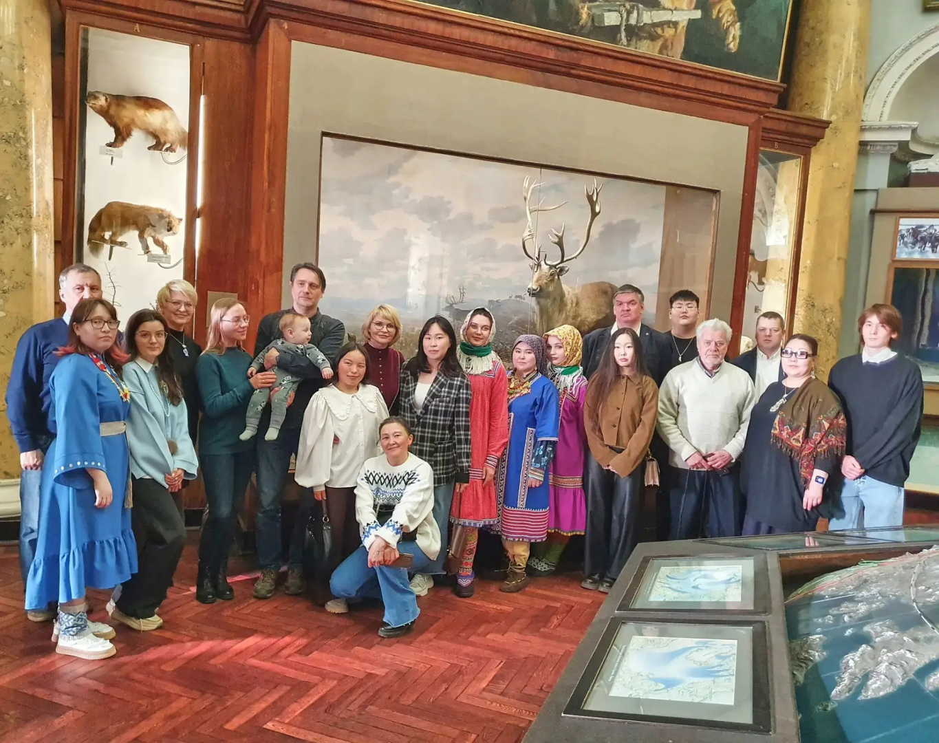 В Российском государственном музее Арктики и Антарктики состоялось торжественное открытие выставочного проекта Института народов Севера «Наш Север»