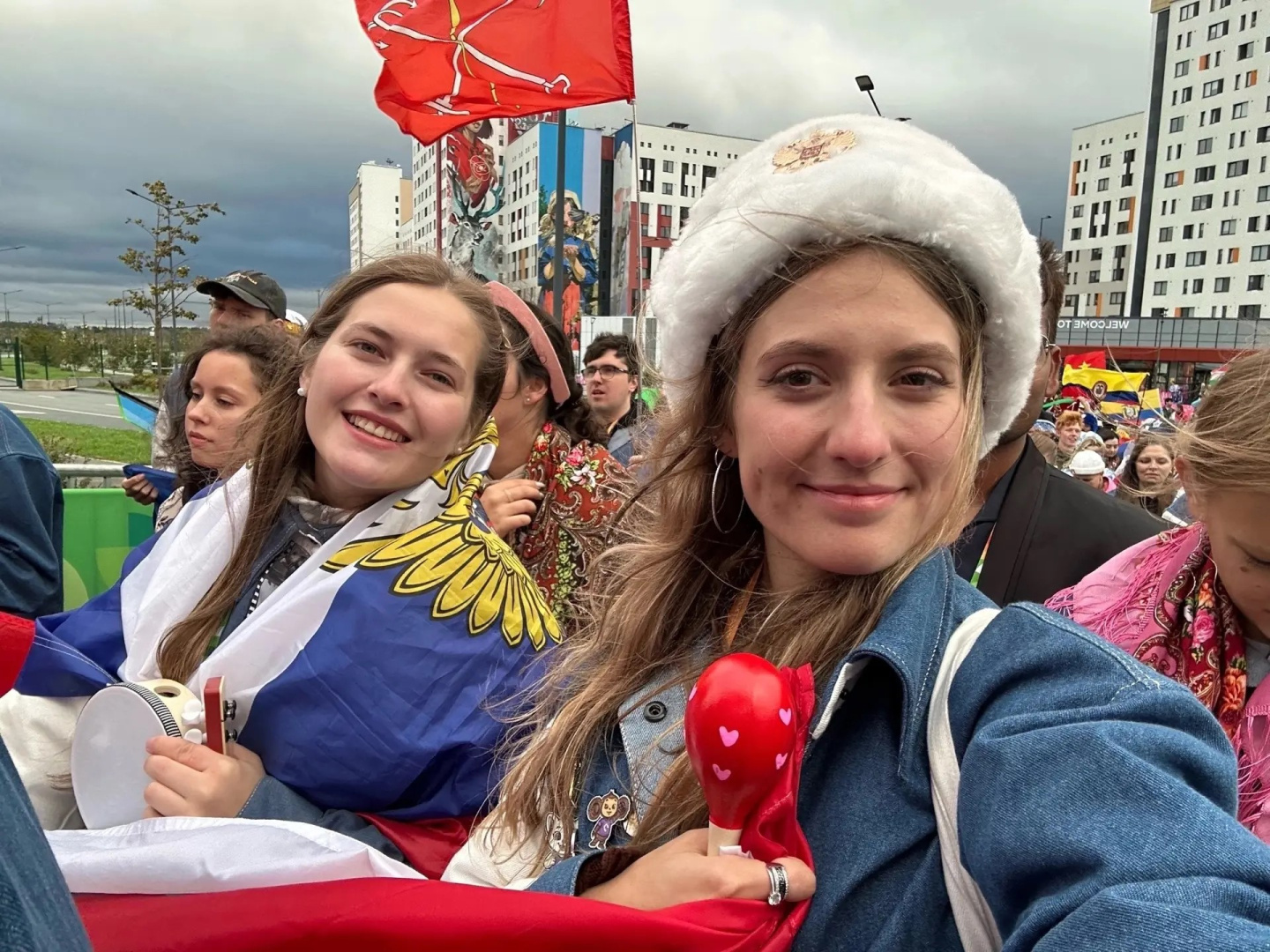 Студентки ИИТТО на Международном Фестивали Молодёжи в Екатеринбурге