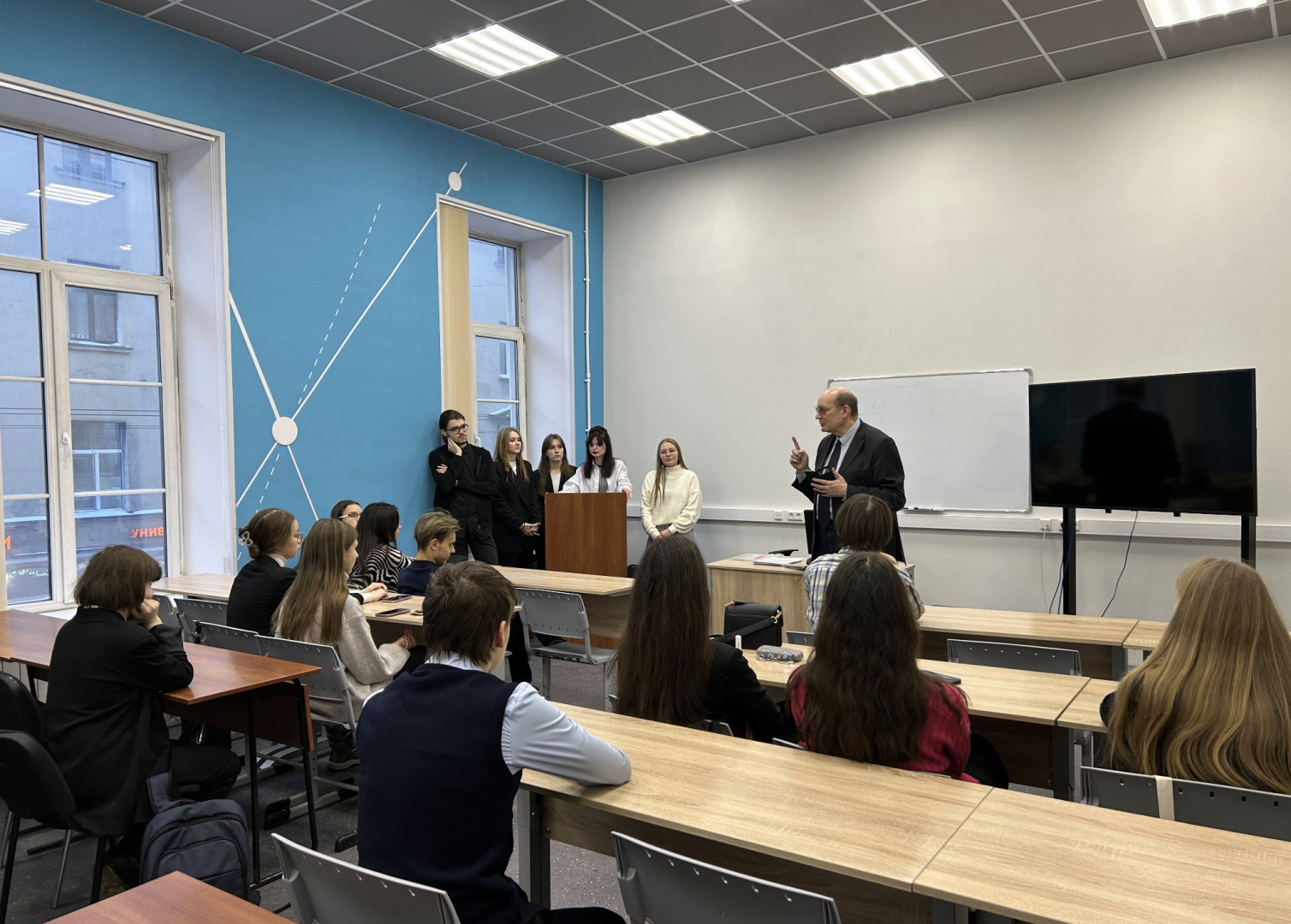 Новости проекта «Герценовская среда»: Юридический факультет вновь посетили учащиеся школ нашего города